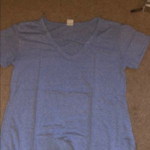 Pacsun blue cross v neck